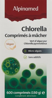 ALPINAMED Chlorella cpr 250 mg bte 600 pce