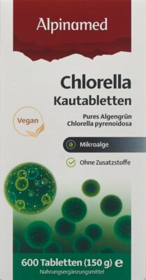 ALPINAMED Chlorella cpr 250 mg bte 600 pce