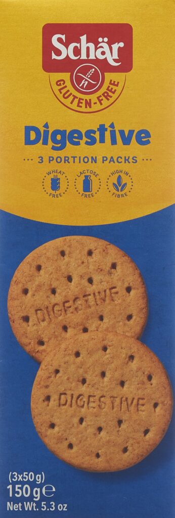 SCHÄR Biscuits digestif sans gluten 150 g
