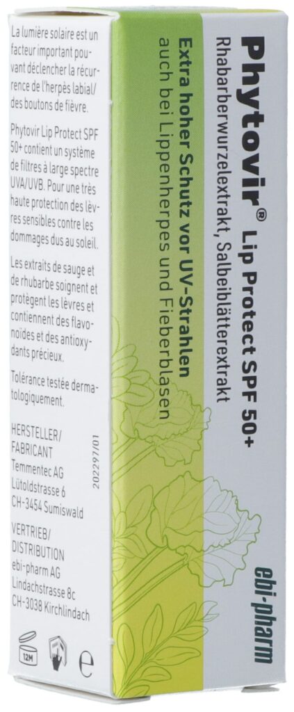 PHYTOVIR Lip Protect SPF50+ 4.8 g