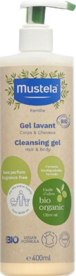 MUSTELA BIO gel lavant corps cheveux (n) fl 400 ml
