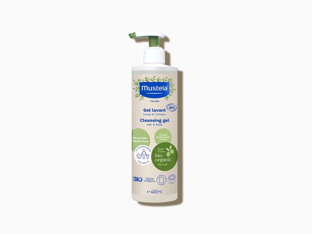 MUSTELA BIO gel lavant corps cheveux (n) fl 400 ml