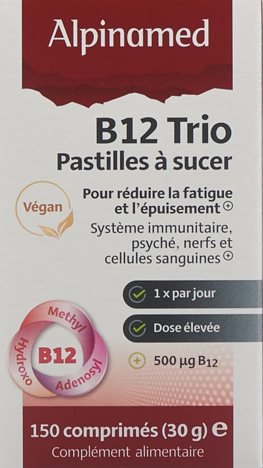 ALPINAMED B12 trio cpr fl 150 pce