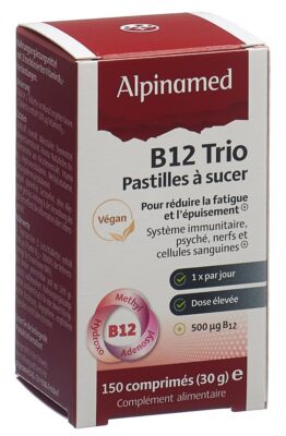 ALPINAMED B12 trio cpr fl 150 pce