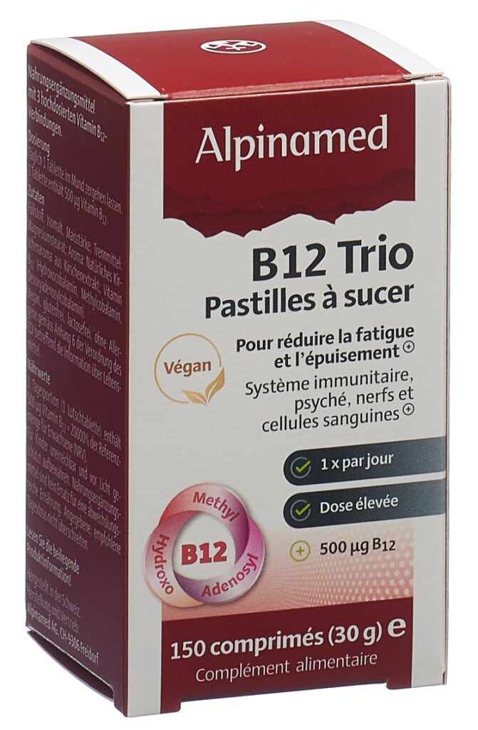 ALPINAMED B12 trio cpr fl 150 pce