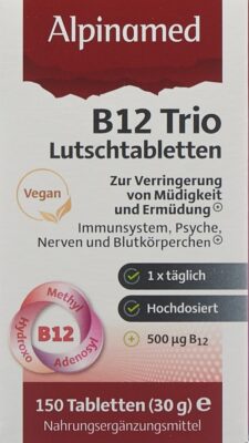 ALPINAMED B12 trio cpr fl 150 pce