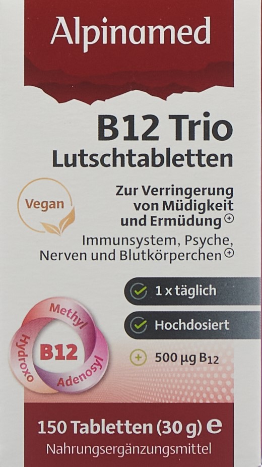 ALPINAMED B12 trio cpr fl 150 pce