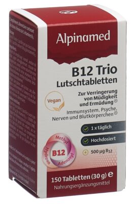 ALPINAMED B12 trio cpr fl 150 pce
