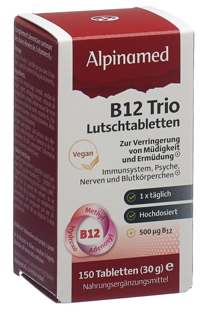 ALPINAMED B12 trio cpr fl 150 pce