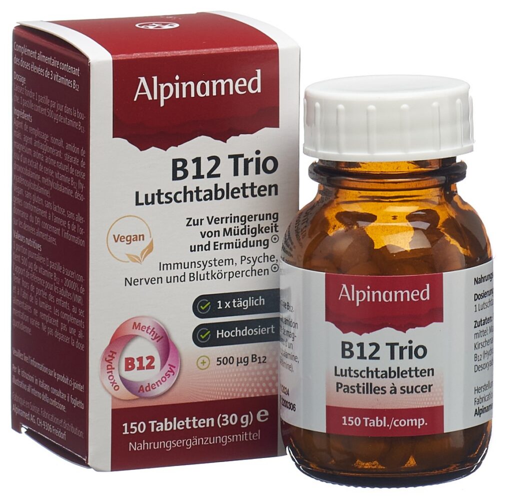 ALPINAMED B12 trio cpr fl 150 pce