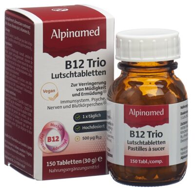 ALPINAMED B12 trio cpr fl 150 pce