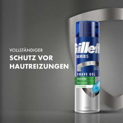 GILLETTE Series Sensitive gel à raser 200 ml