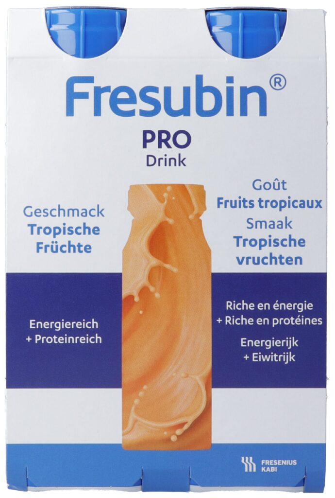 FRESUBIN Pro Drink fruits tropicaux 4 fl 200 ml