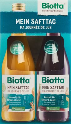BIOTTA ma journée de jus set 2 fl 5 dl