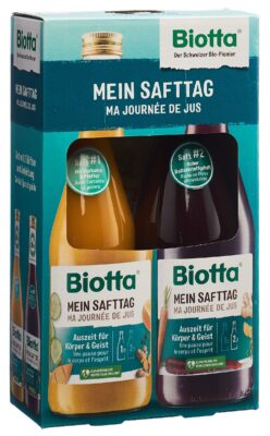 BIOTTA ma journée de jus set 2 fl 5 dl