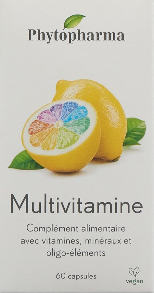 PHYTOPHARMA multivitamine caps bte 60 pce