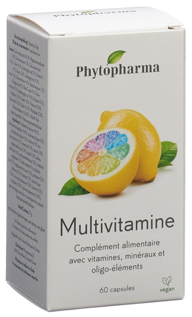 PHYTOPHARMA multivitamine caps bte 60 pce
