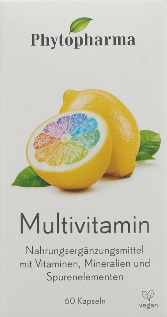PHYTOPHARMA multivitamine caps bte 60 pce