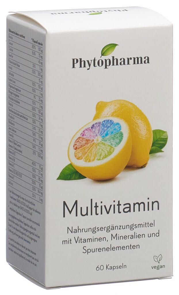 PHYTOPHARMA multivitamine caps bte 60 pce