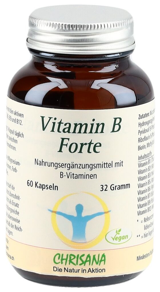 CHRISANA Vitamine B forte caps bte 60 pce