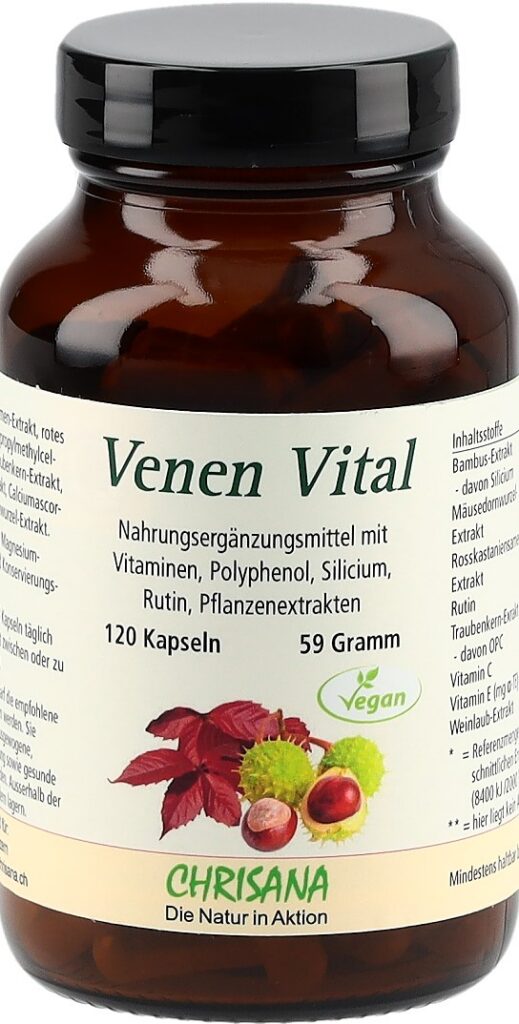 CHRISANA Veines vitales caps bte 120 pce