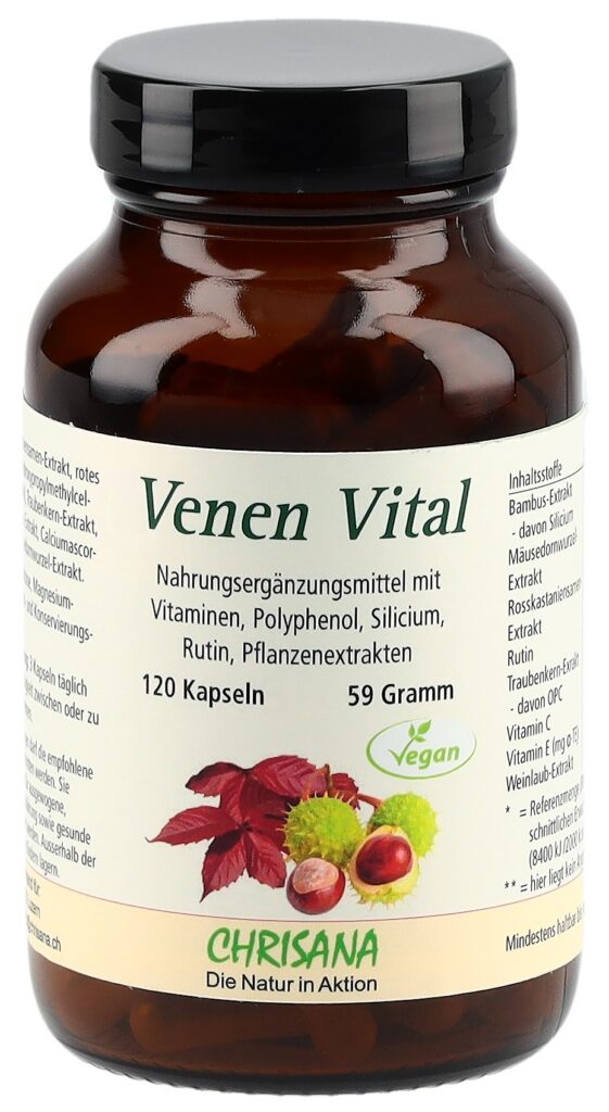 CHRISANA Veines vitales caps bte 120 pce
