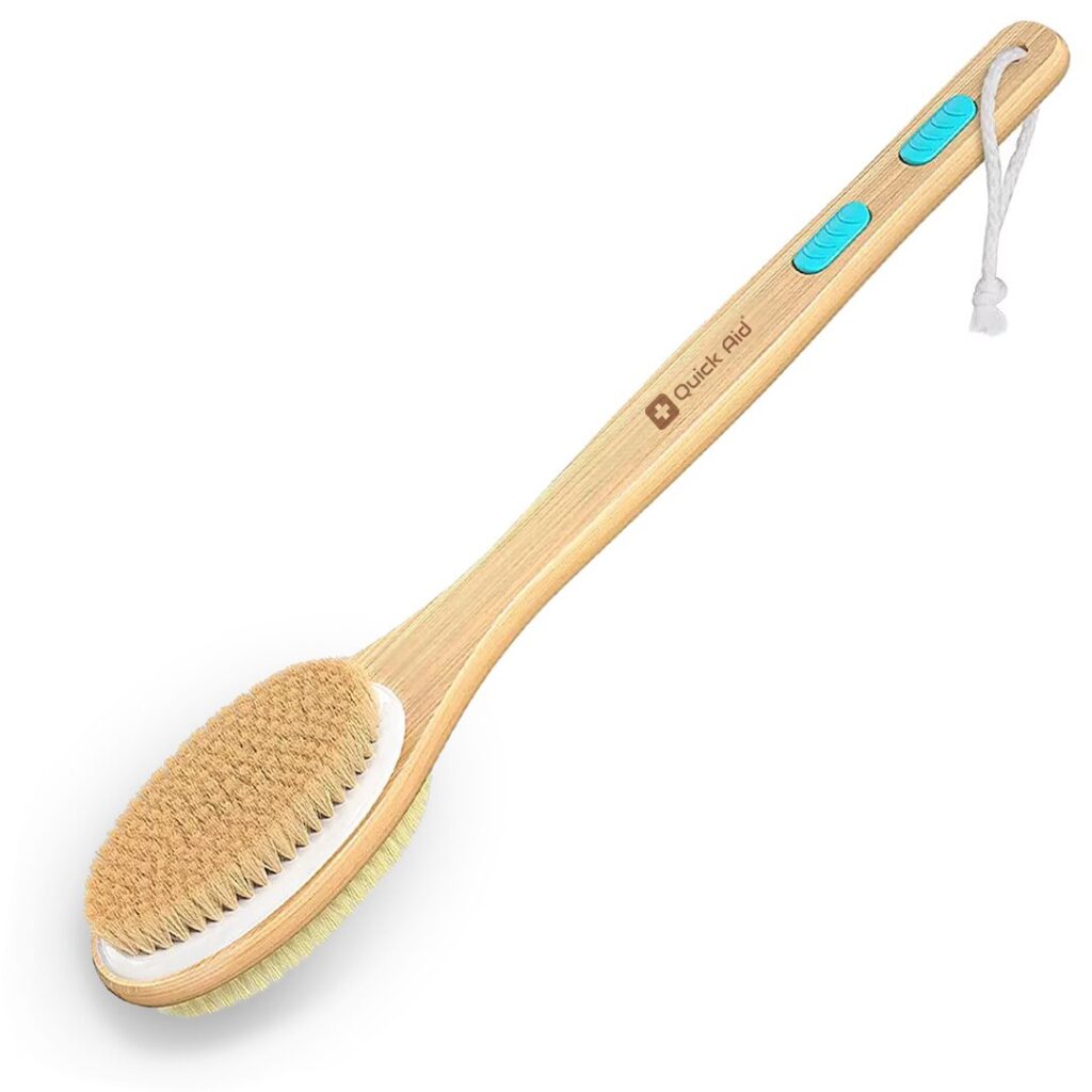 QUICK AID Brosse pour douche et bain