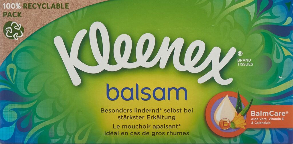 KLEENEX Balsam mouchoirs papier box 56 pce
