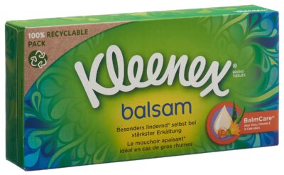 KLEENEX Balsam mouchoirs papier box 56 pce