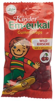 SOLDAN EM-EUKAL Enfants Gumdrops Wild Cherry 75 g