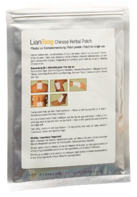 LIANTONG Chinese Herb Intense Patch 10x14cm 5 pce