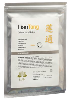 LIANTONG Chinese Herb Intense Patch 10x14cm 5 pce