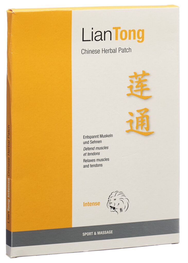 LIANTONG Chinese Herb Intense Patch 10x14cm 5 pce
