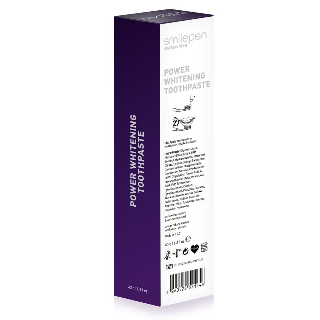 SMILEPEN Power Whitening Zahnpasta tb 40 g