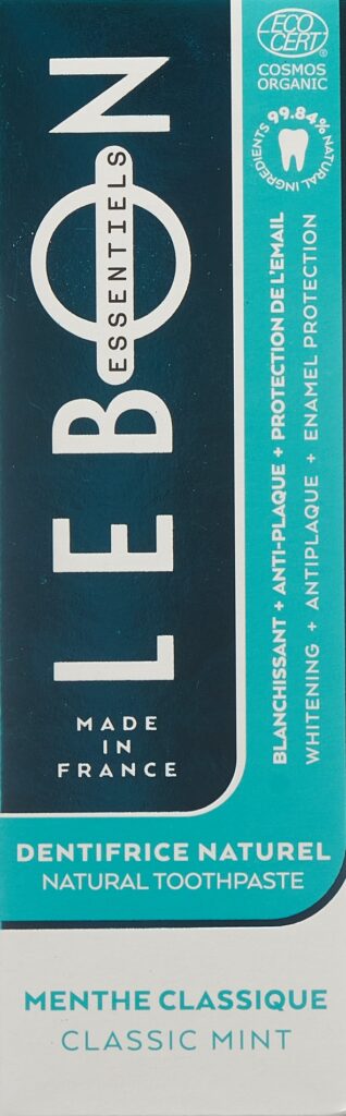 LEBON ESSENTIELS dentifrice menthe class bio 80 ml