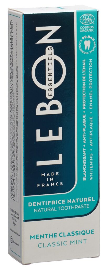 LEBON ESSENTIELS dentifrice menthe class bio 80 ml