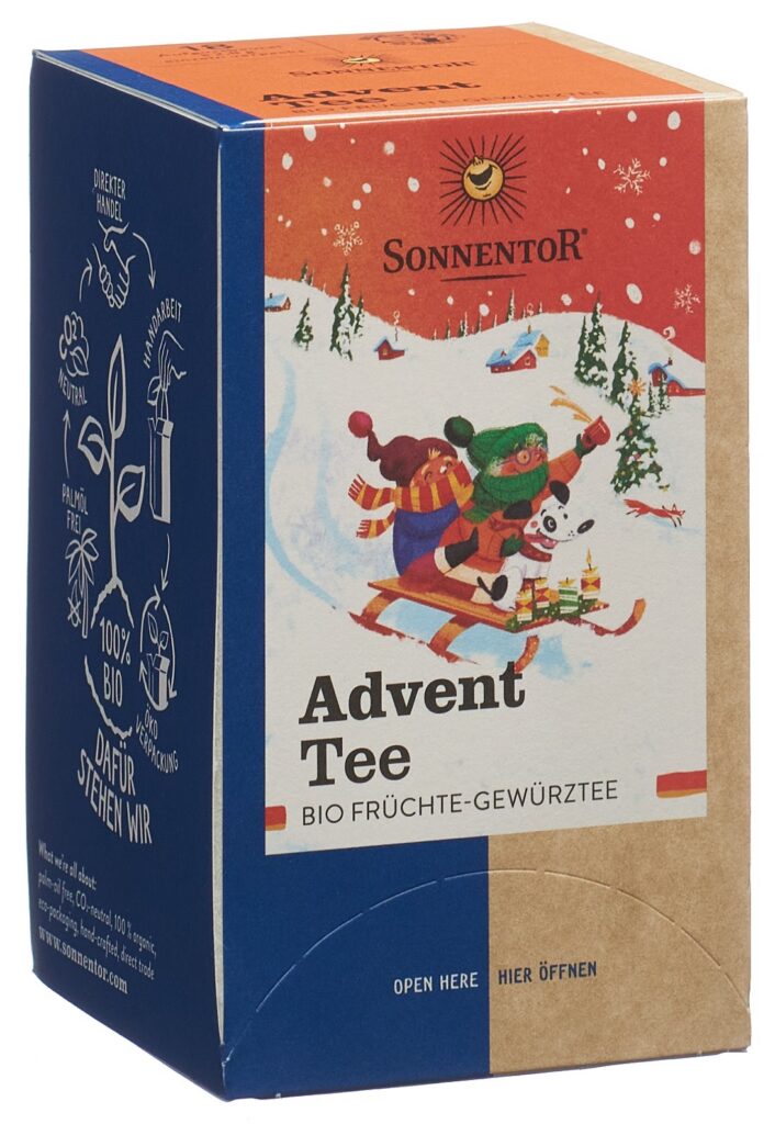 SONNENTOR Advent Tee (nouveau) BIO sach 18 pce