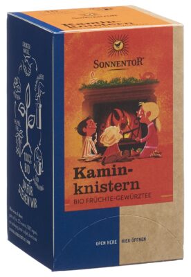 SONNENTOR Kaminknistern Tee n BIO sach 18 pce