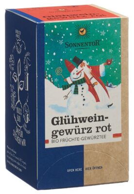 SONNENTOR Glühweingewürz rot BIO sach 18 pce