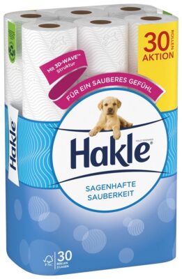 HAKLE papier toilette prop incroyable blanc 30 pce