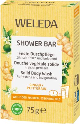 WELEDA douche végétale solide gingemb petitgr 75 g