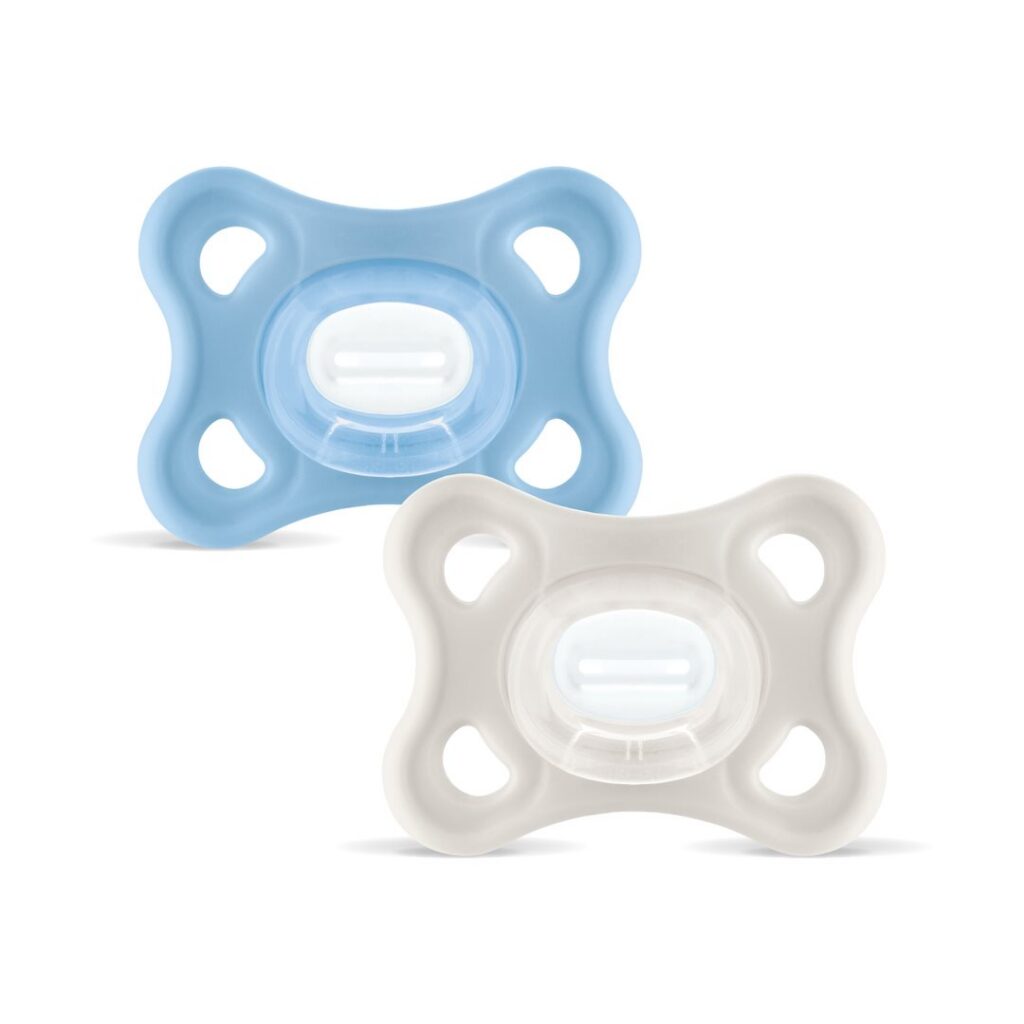 MAM Comfort Nuggi Sil 0-12m 2 Stk