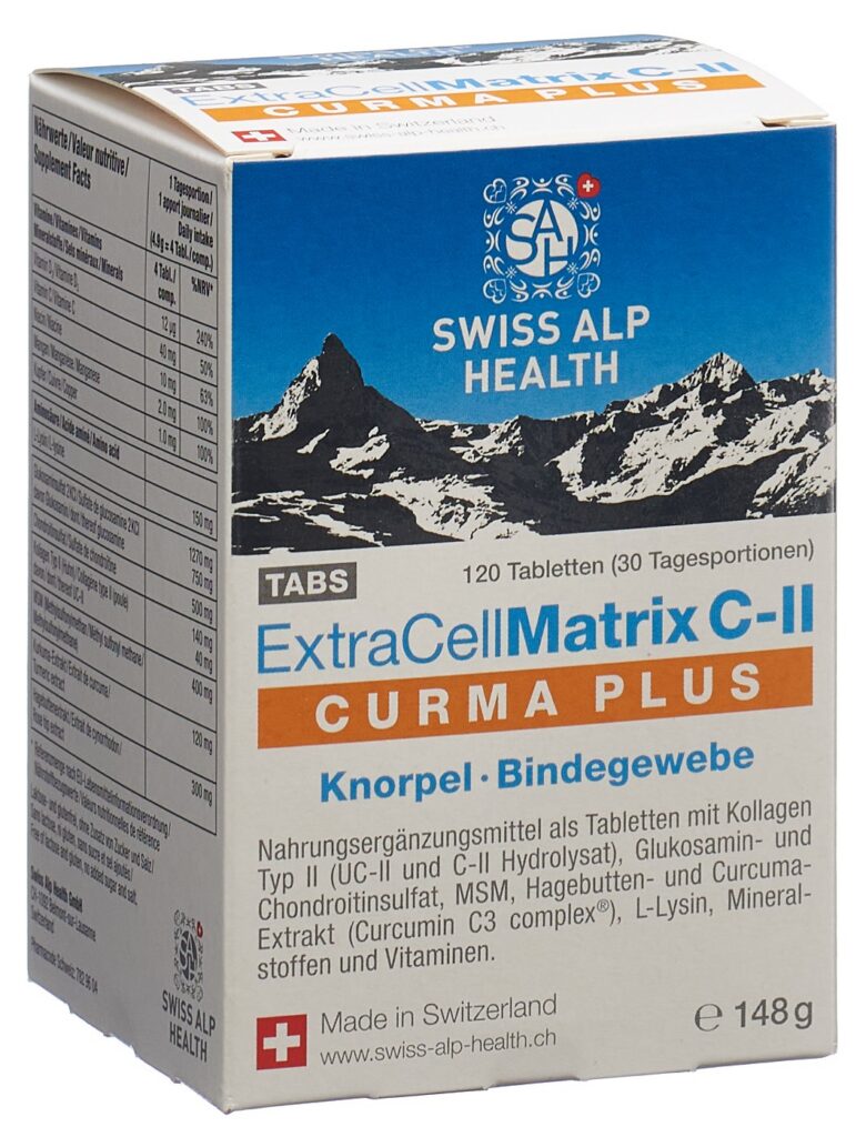 EXTRA CELL Matrix C-II Curma Plus cartila 120 pce