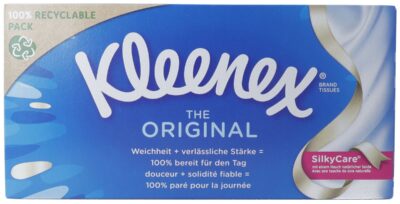 KLEENEX ORIGINAL tiss cosmét boîte 72 pce