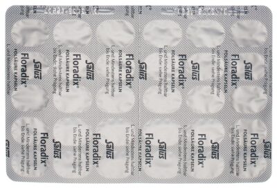 FLORADIX acide folique caps 60 pce