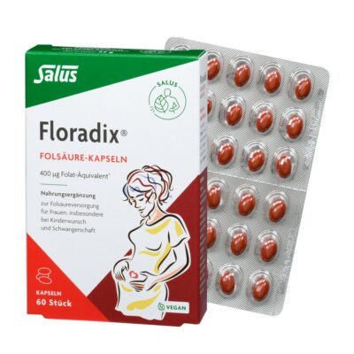 FLORADIX acide folique caps 60 pce