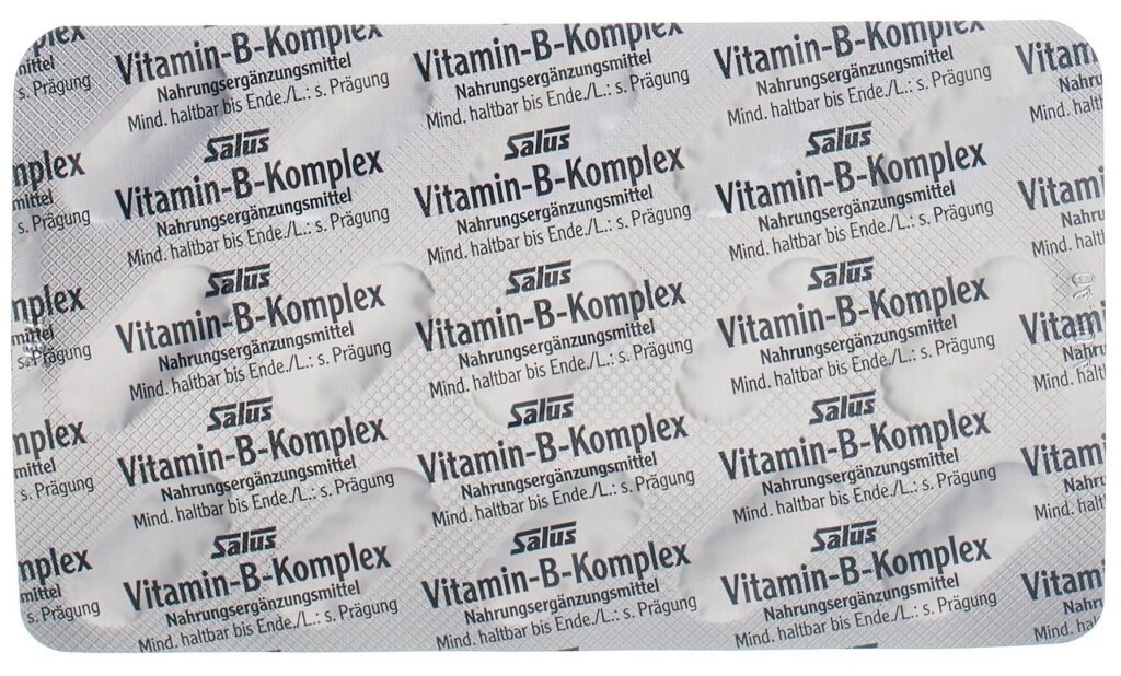 SALUS Complexe de vitamines B caps 60 pce