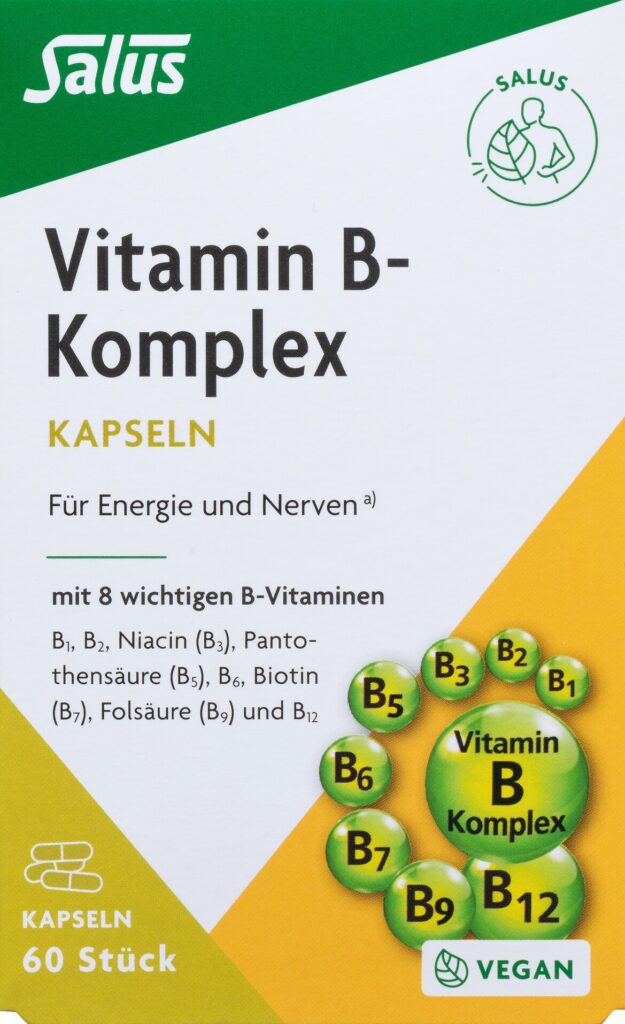 SALUS Complexe de vitamines B caps 60 pce