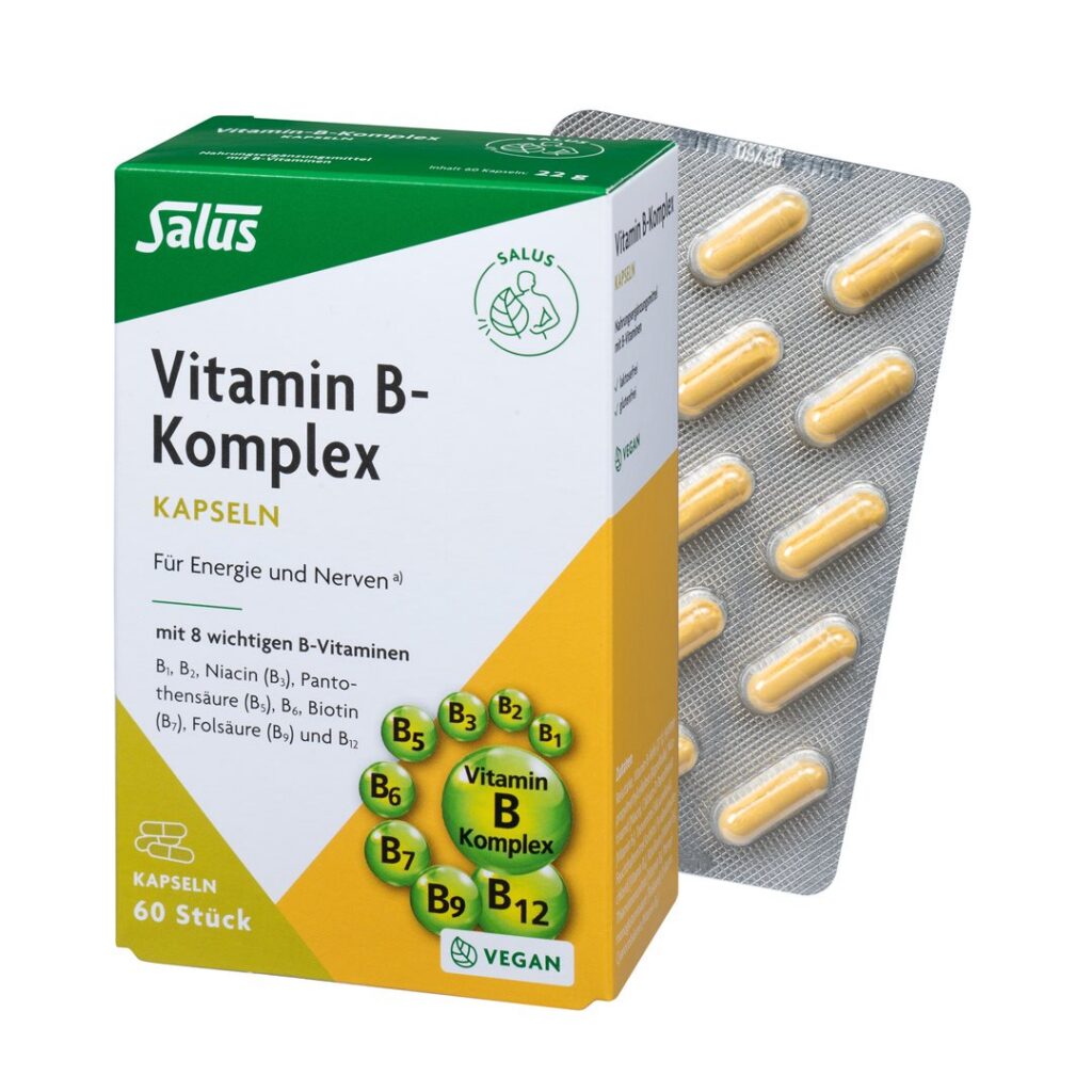 SALUS Complexe de vitamines B caps 60 pce