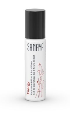 SANAYA aroma&fl Bach roll on Energy bio 10 ml